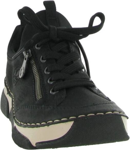 Rieker Dames Casual Schoenen Black Dames