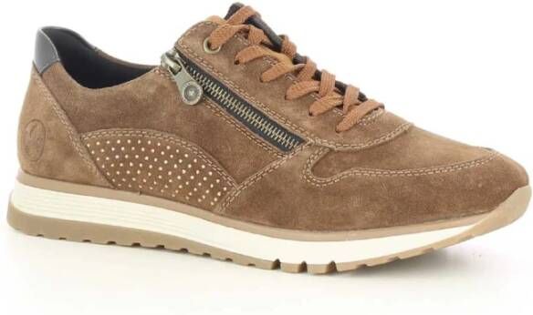 Rieker Dames Cognac Schoenen Brown Dames