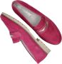 Rieker Fuchsia Suède Loafer met Leren Voetbed Pink Dames - Thumbnail 10