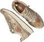 Rieker Gouden Print Sneaker met Rits en Veters Multicolor Dames - Thumbnail 6