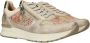 Rieker Gouden Print Sneaker met Rits en Veters Multicolor Dames - Thumbnail 12