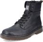 Rieker Zwarte gesloten booties voor heren Black Heren - Thumbnail 5