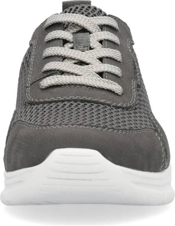 Rieker Grijze Sneakers voor Mannen Gray Heren