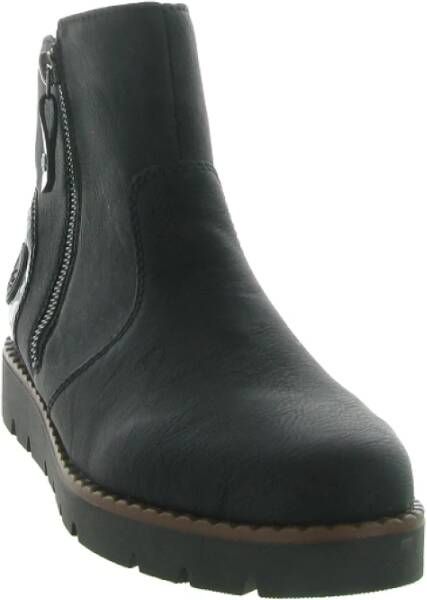 Rieker Groene Schoenen Black Dames