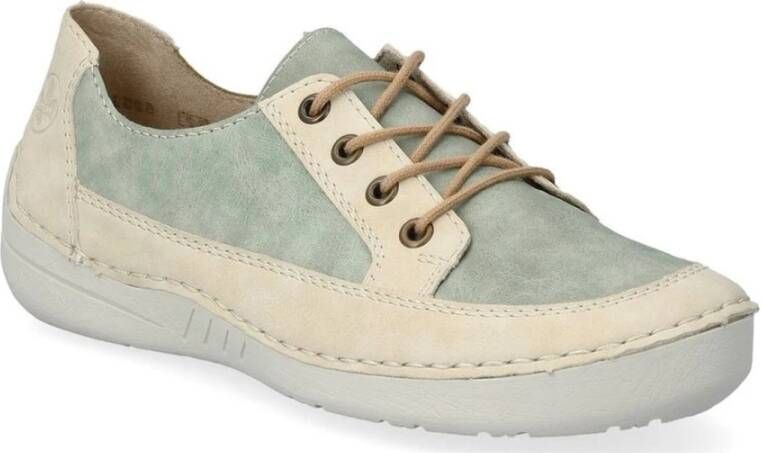 Rieker Groene Sneakers voor Vrouwen Green Dames