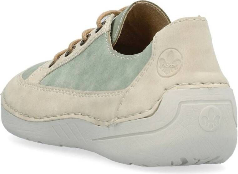 Rieker Groene Sneakers voor Vrouwen Green Dames