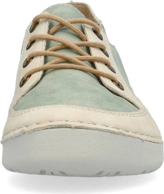 Rieker Groene Sneakers voor Vrouwen Green Dames