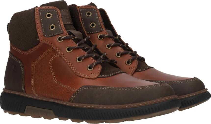 Rieker Heren Casual Warme Veterschoenen Brown Heren