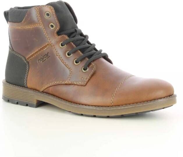 Rieker Heren Schoenen Cognac Brown Heren