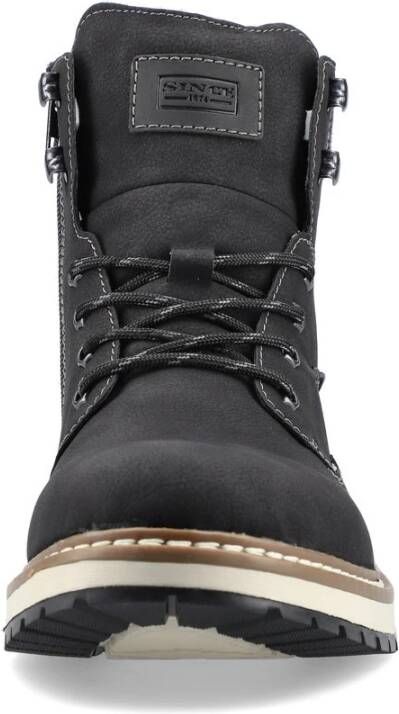 Rieker Heren Veterschoenen Black Heren