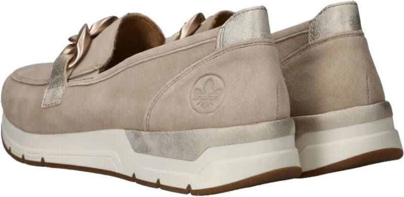 Rieker instapper Beige Dames