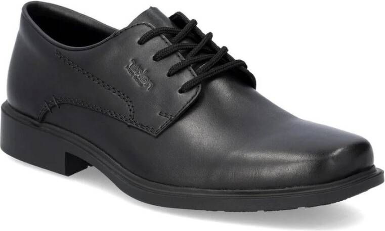 Rieker Klassieke Zwarte Formele Schoenen Black Heren