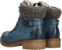 Rieker Stijlvolle Blauwe Veterschoenen Blauw Dames - Thumbnail 4