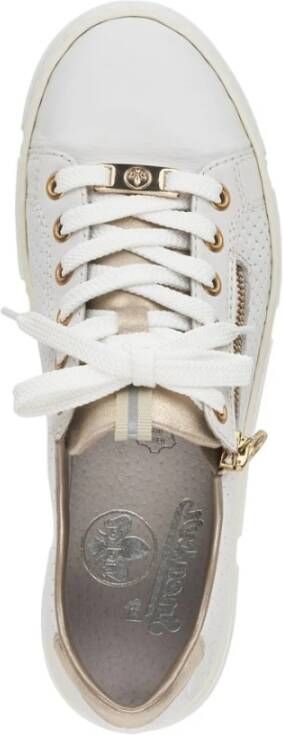 Rieker Laced Shoes White Dames