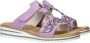 Rieker Lila Juweel Slipper voor Dames Purple Dames - Thumbnail 12