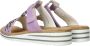 Rieker Lila Juweel Slipper voor Dames Purple Dames - Thumbnail 13