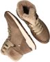 Rieker Warm Gevoerde Leren Veterschoenen Beige Dames - Thumbnail 15