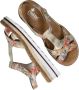 Rieker Gouden Metallic Sandaal met Print Multicolor Dames - Thumbnail 6