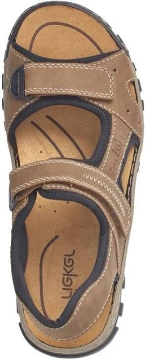 Rieker Casual Open-Toe Sandalen voor Heren Bruin Heren