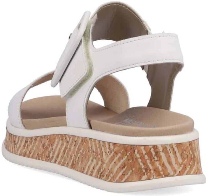 Rieker Sandals White Dames