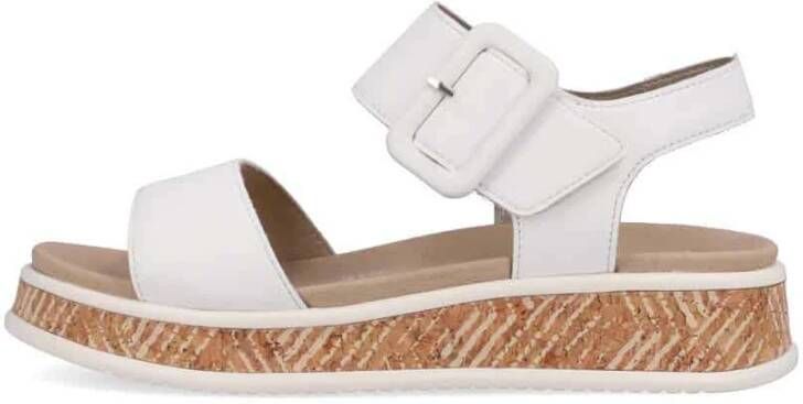 Rieker Sandals White Dames