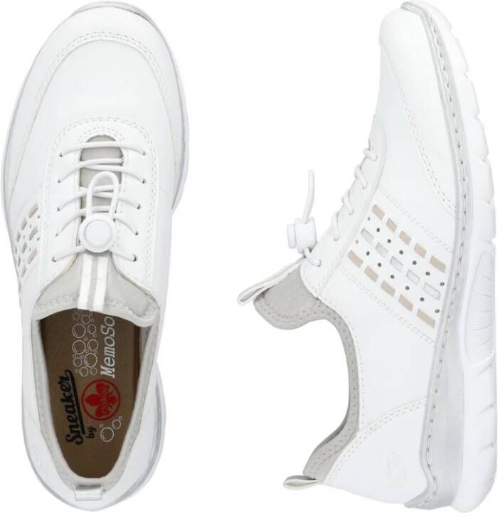 Rieker Slippers White Dames