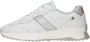 Rieker Sportieve witte sneaker met metallic accenten White Dames - Thumbnail 11