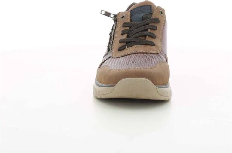 Rieker Cognac B0601 Heren Sneakers Bruin Heren