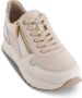 Rieker Beige Rits Sneakers voor Vrouwen White Dames - Thumbnail 2