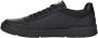 Rieker Zwarte Leren Sneakers voor Heren Black Heren - Thumbnail 9