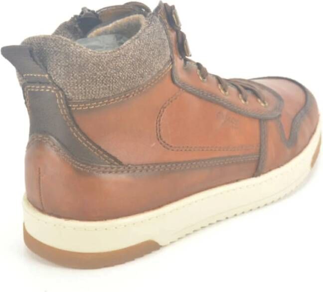 Rieker Sportieve Cognac Flessehals Sneakers Brown Heren