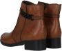 Rieker Stijlvolle cognac enkellaars met zwarte riem Brown Dames - Thumbnail 10