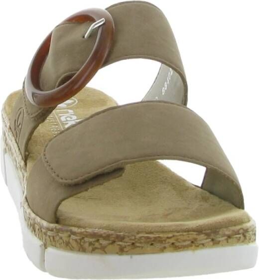 Rieker Stijlvolle Schoenen 66853 Beige Dames