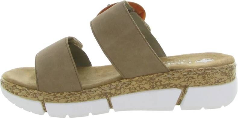 Rieker Stijlvolle Schoenen 66853 Beige Dames