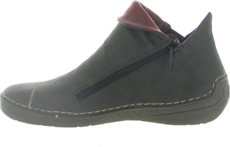 Rieker Stijlvolle Schoenen Aloitus Green Dames