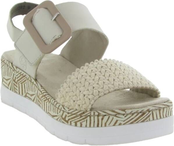 Rieker Stijlvolle Schoenen V3964 Beige Dames