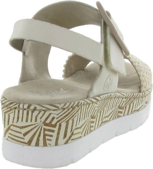 Rieker Stijlvolle Schoenen V3964 Beige Dames