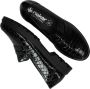 Rieker Stijlvolle zwarte loafer met dierenprint Black Dames - Thumbnail 11