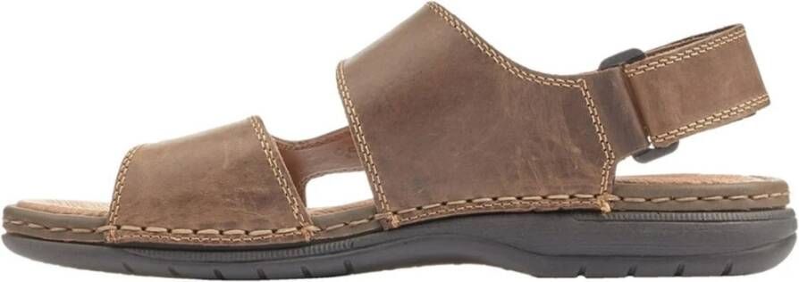 Rieker Casual Open Sandalen Bruin Heren