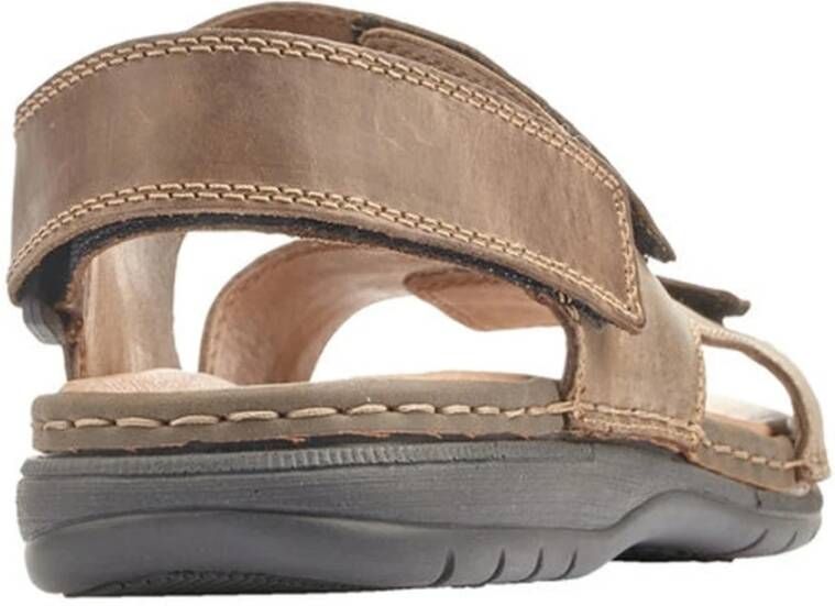 Rieker Casual Open Sandalen Bruin Heren