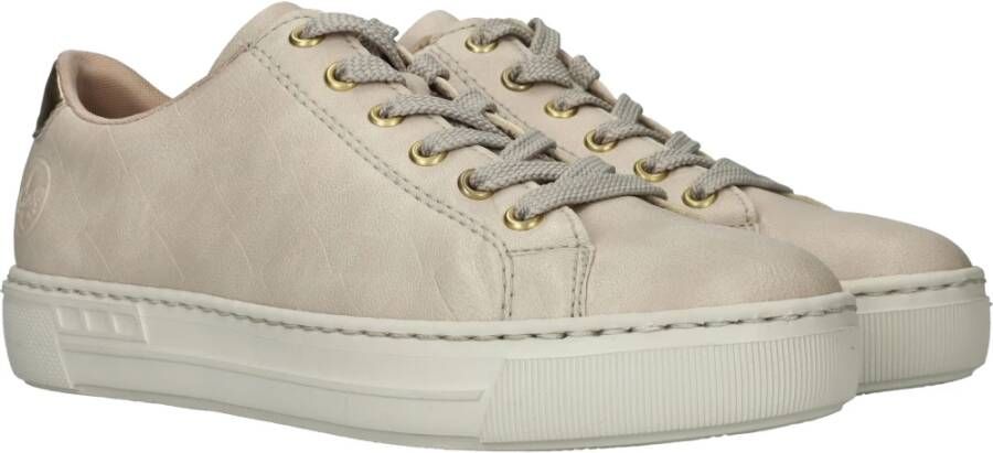 Rieker veterschoen Beige Dames