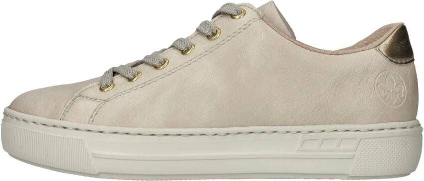 Rieker veterschoen Beige Dames