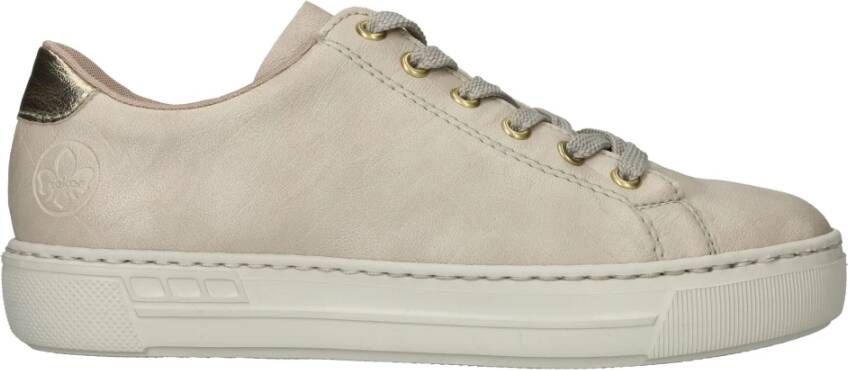 Rieker veterschoen Beige Dames