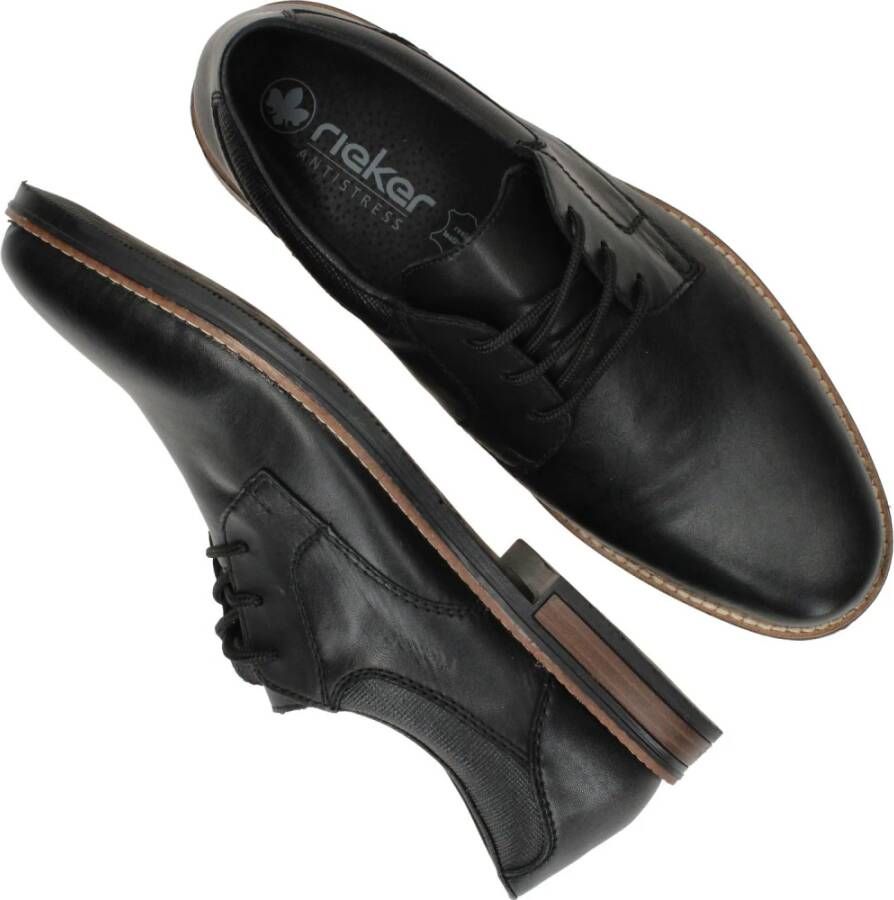 Rieker veterschoen Black Heren