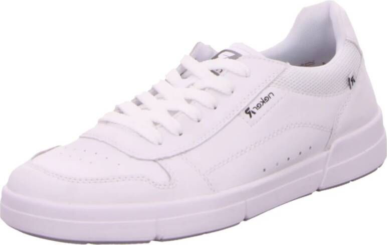 Rieker Witte Casual Schoenen White Heren