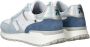 Rieker Witte Sneaker met Blauwe Accenten Multicolor Dames - Thumbnail 10