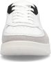 Rieker Comfortabele witte leren sneaker voor heren White Heren - Thumbnail 21