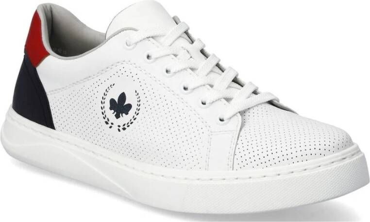 Rieker Witte Sneakers voor Mannen White Heren