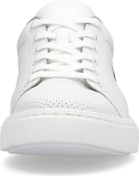 Rieker Witte Sneakers voor Mannen White Heren