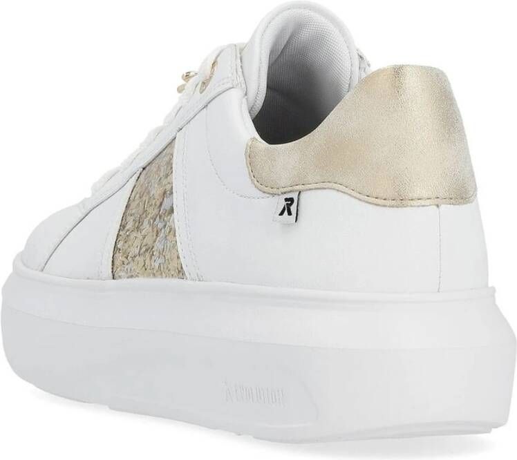 Rieker Witte Sneakers voor Vrouwen White Dames